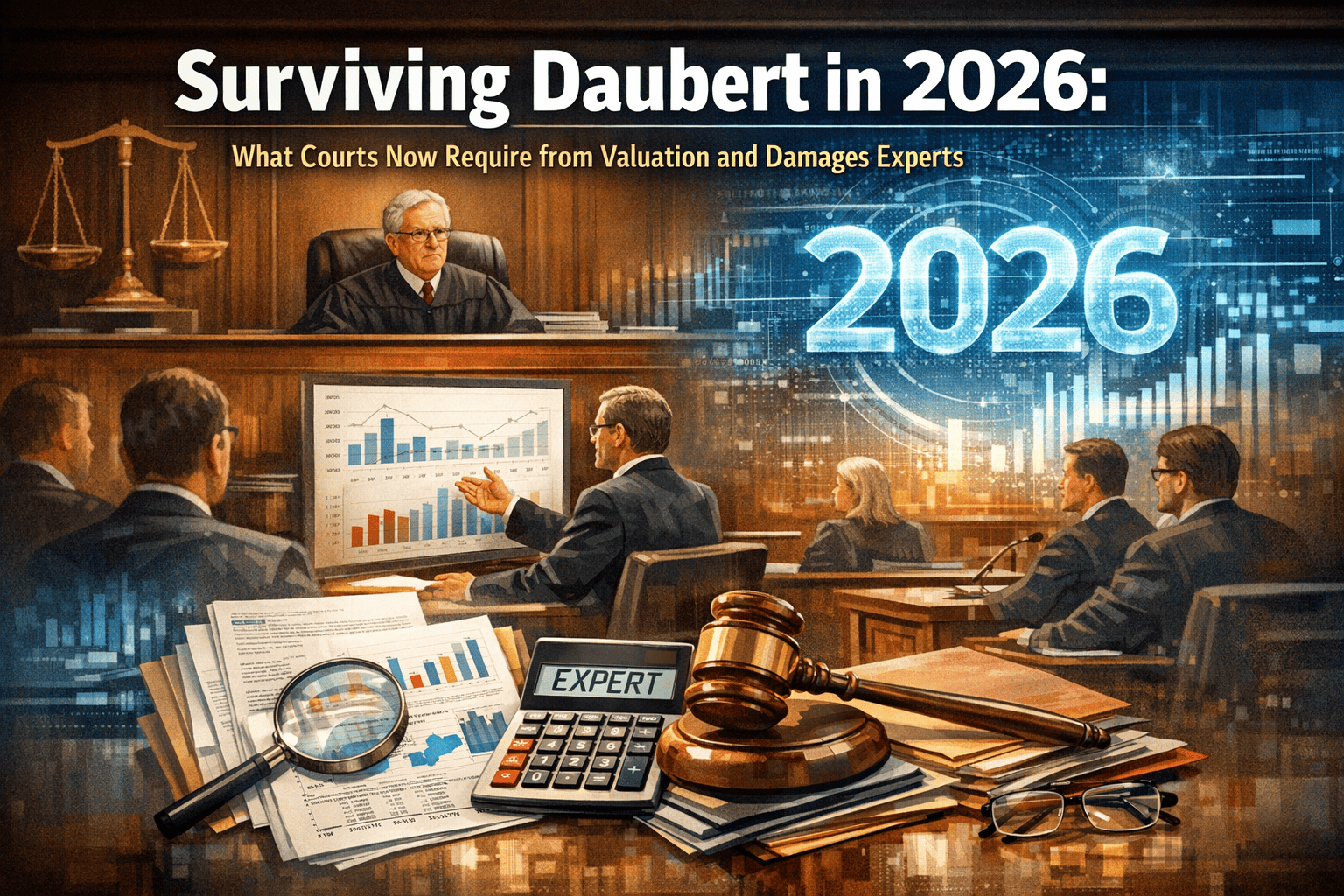 Surviving Daubert in 2026: What Courts Now Require from Valuation and Damages Experts